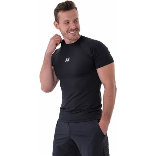 Nebbia functional slim-fit t-shirt black xl maglietta fitness
