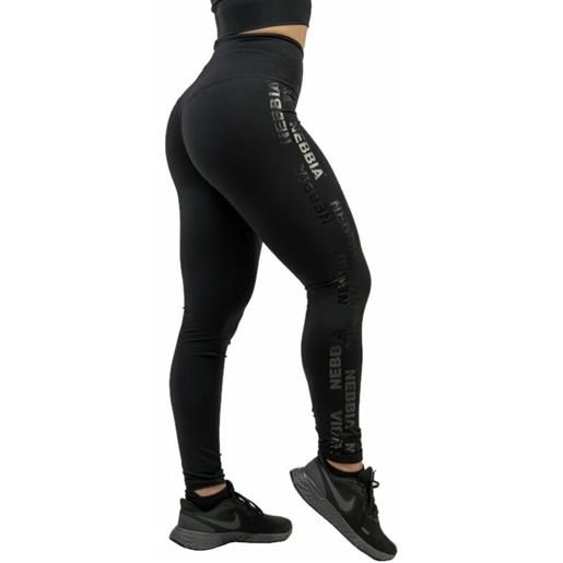 Nebbia classic high waist leggings intense iconic black xs pantaloni fitness