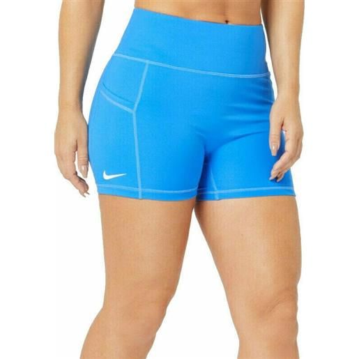 Nike dri-fit adv womens shorts light photo blue/white s pantaloni fitness