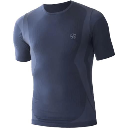 VIVASPORT t-shirt traspirante m/c blu maglia termica