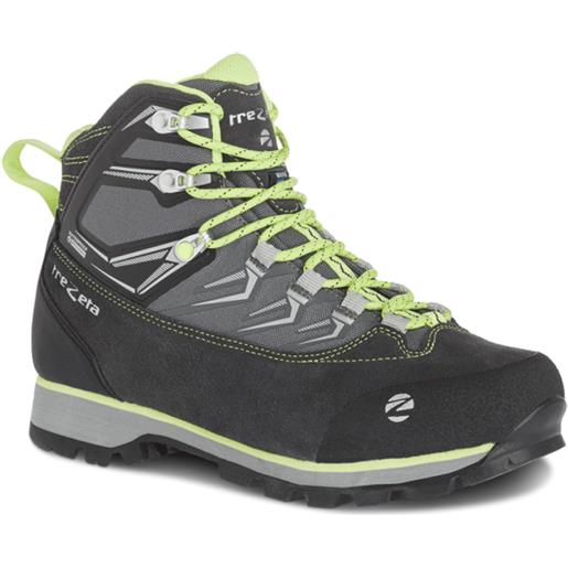 TREZETA aoraki w's wp grey lime scarpe trekking donna active con intersuola microporous