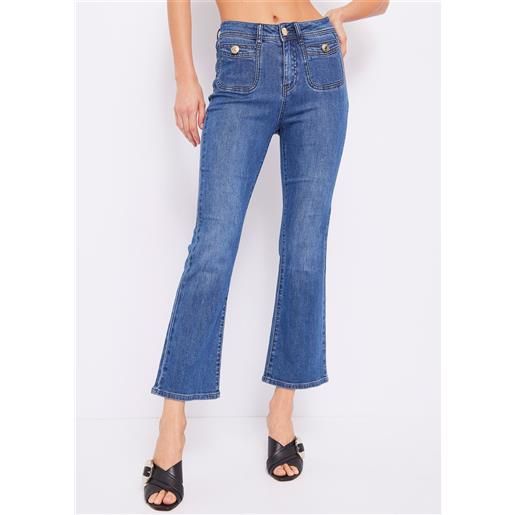 Denny Rose jeans flare cropped