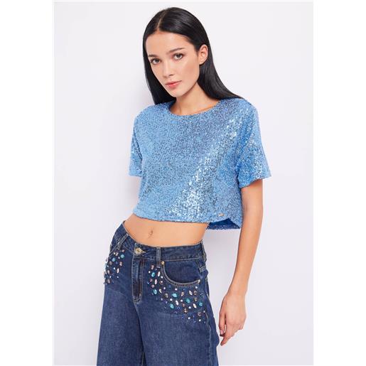 Denny Rose top full paillettes