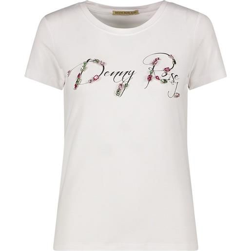 Denny Rose t-shirt in jersey con logo