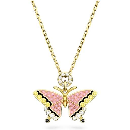 SWAROVSKI collana idyllia farfalla multicolore donna SWAROVSKI