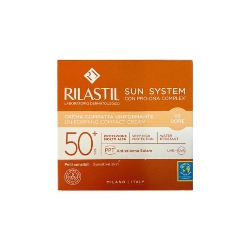 Rilastil Sole rilastil linea sun system ppt spf50+ color corrector crema compatta dorè 02