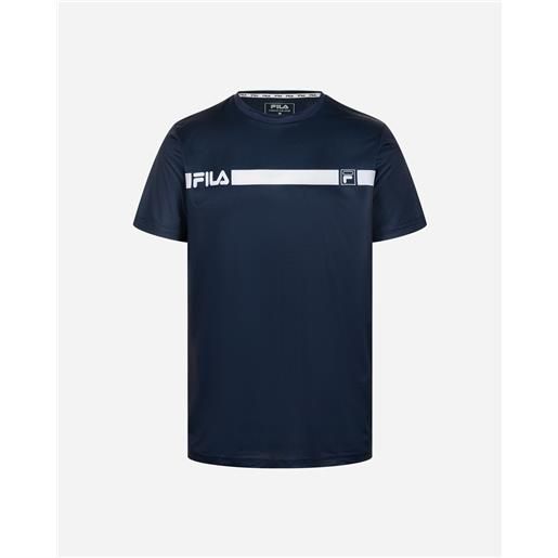 Fila match line m - t-shirt tennis - uomo