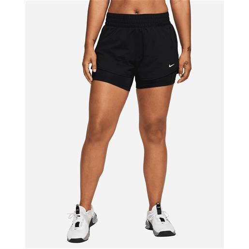 Nike double woven w - short training - donna