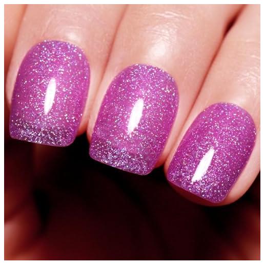 Imtiti smalto gel per unghie, 1 pz 15 ml glitter viola colore soak off uv led nail art starter manicure salon fai da te a casa lampada per unghie necessaria