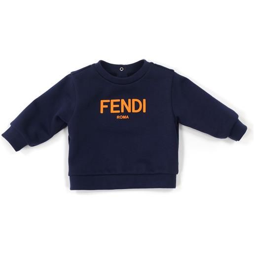 Fendi Jr felpa logo