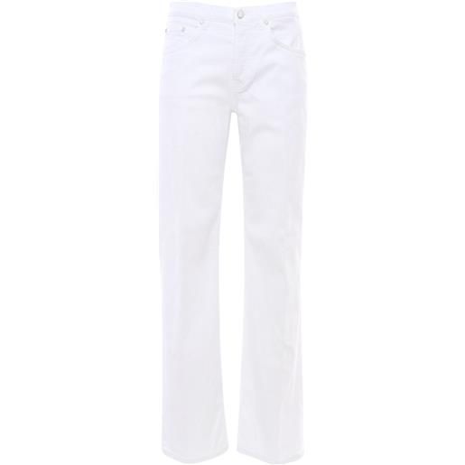 Dondup jeans bianchi svasati