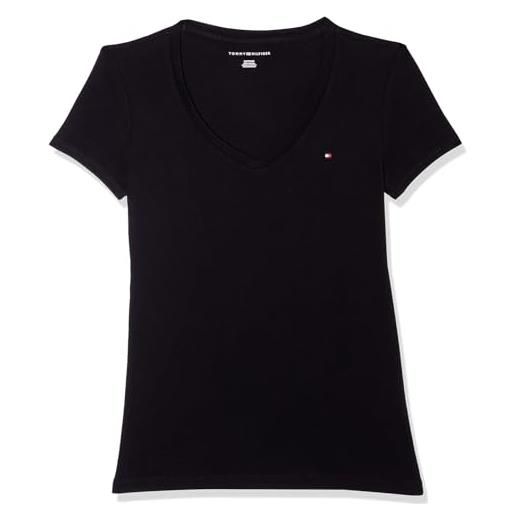 Tommy Hilfiger women's short sleeve v-neck flag t-shirt