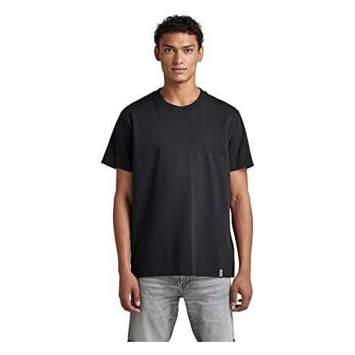 G-STAR RAW men's essential loose t-shirt, nero (dk black d22769-d347-6484), m
