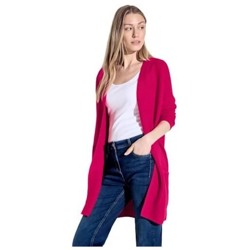 Cecil cardigan long structure maglione, colore: rosa, xl donna