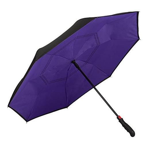 VON LILIENFELD® ombrello automatico donna uomo classico inverted stabile remy violetto