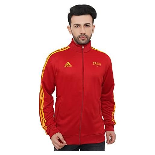 adidas giacca tuta nazionale spagnola 2223 rosso m