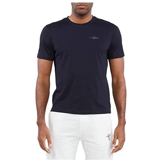 Aeronautica Militare t-shirt uomo con logo ts2065 colore blu taglia xl