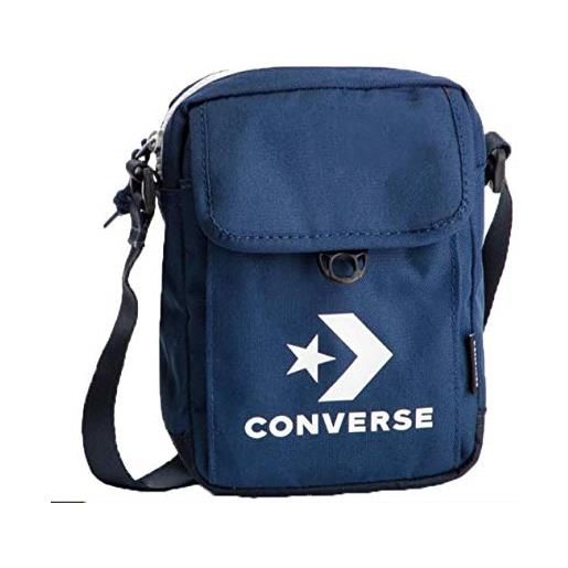 Converse Converse cross body 2 10008299-a03 borsa messenger 22 centimeters 4 blu (navy)