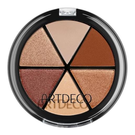 Artdeco eyeshadow disk palette - tavolozza con 6 ombretti in polvere per uno splendido trucco degli occhi, 1 x 1 pezzo
