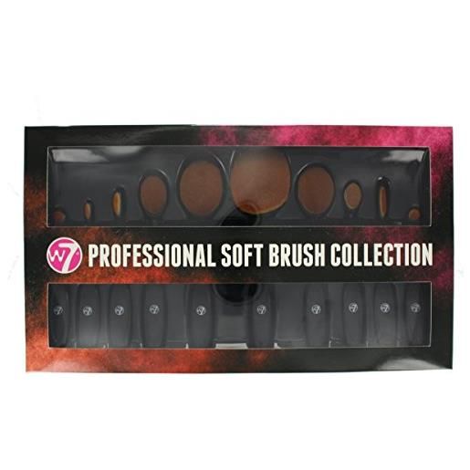 W7 professional soft brush collection - set di pennelli da 150 g
