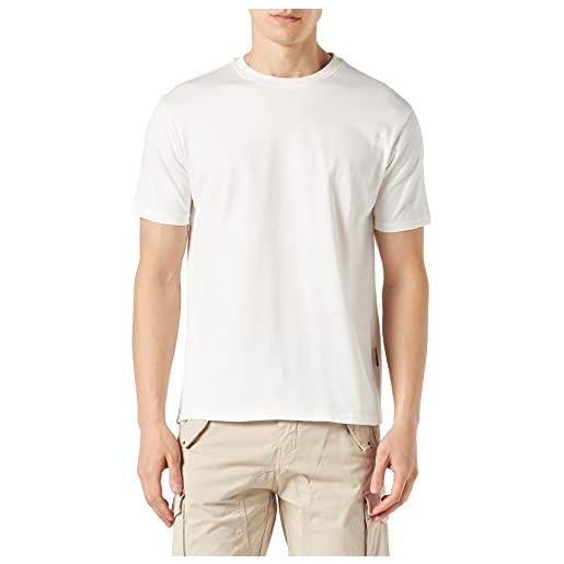 Gianni lupo glw8727 t-shirt, white, m uomo