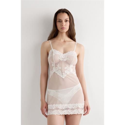 Intimissimi baby-doll pretty flowers avorio