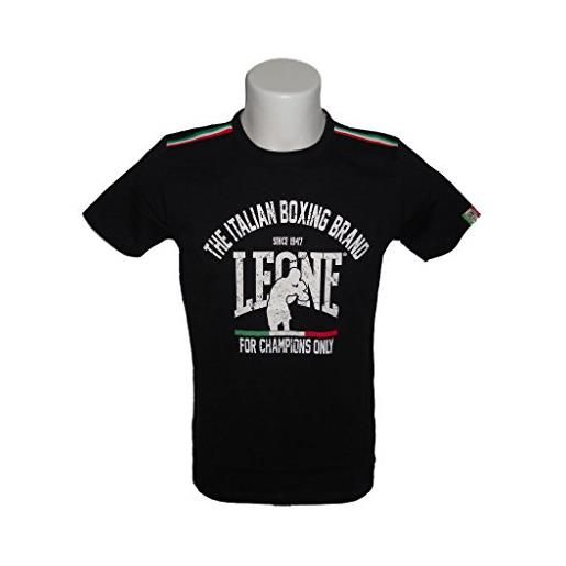 LEONE 1947 APPAREL leone 1947 sport fight activewear lsm747, maglietta uomo, nero, s
