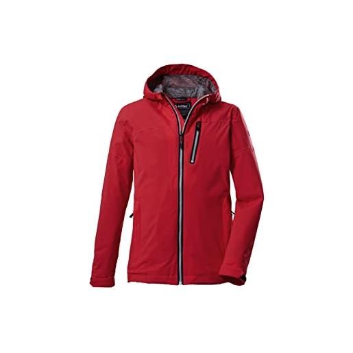 Killtec girl's giacca funzionale/giacca outdoor con cappuccio kos 208 grls jckt, pink, 176, 39105-000
