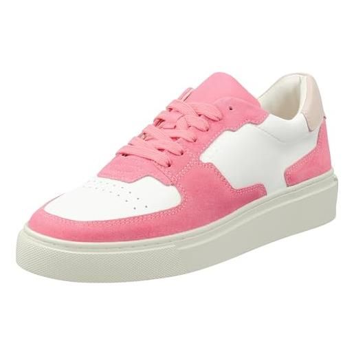 GANT FOOTWEAR julice, scarpe da ginnastica donna, white hot pink, 38 eu