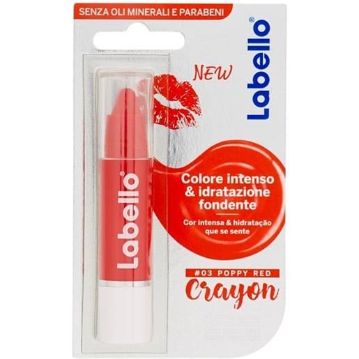 Labello crayon matitone idratante poppy red 3 g