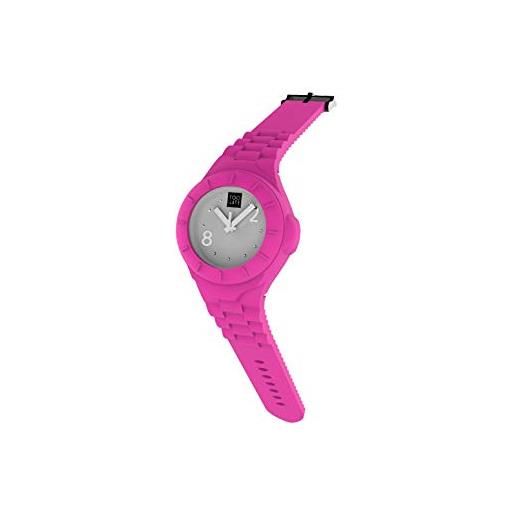 Too Late - siliconen horloge - mash up lord slim - ø 27 mm - pink baby (roze)