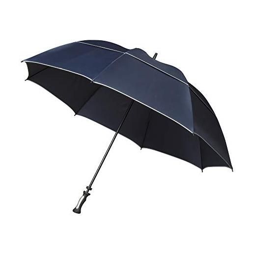 Impliva falcone ombrello classico, 140 cm, blu (blau)