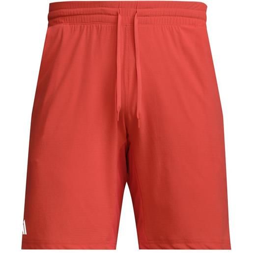 Adidas pantaloncini da tennis da uomo Adidas ergo short 7" - red