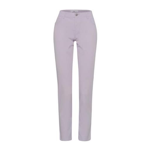 BRAX style mary s elegant-sportive five pocket pantaloni uomo, soft purple, 38w x 32l donna
