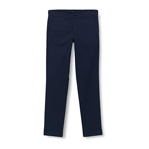 Sisley trousers 4quxsf016 pantaloni, blu scuro 913, 48 uomo