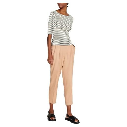 Sisley pantaloni 484qlf00s, aqua 18e, 44 donna