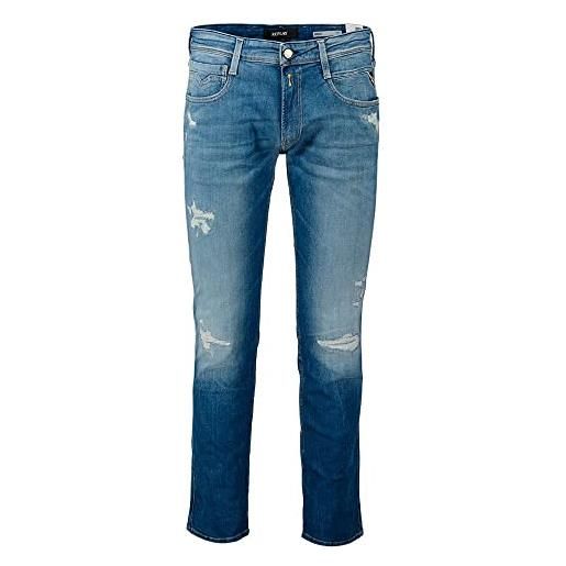 Replay anbass bio jeans, 009, 31w x 30l uomo