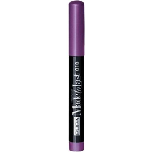 Pupa made to last waterproof eyeshadow ombretto in stick n. 010 shocking violet