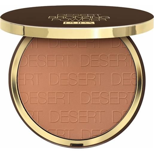 Pupa desert bronzing powder terra compatta effetto abbronzante 006 cocoa matt 30g