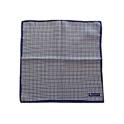 Aquascutum fazzoletto da tasca Aquascutum uomo vicuna blu pocket handkerchief man blue