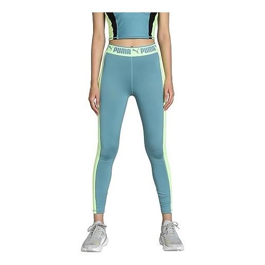 PUMA train strong high waist full tight leggings, multicolore, s donna