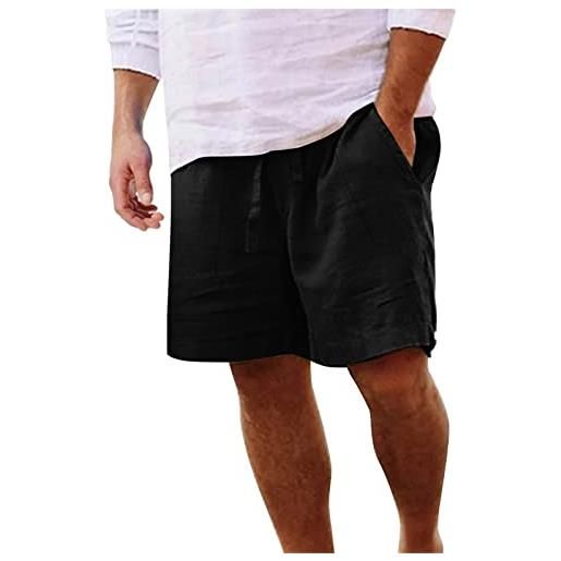 Coo2Sot pantaloncini uomo estivi sportivi pantaloni corti cargo bermuda estivi eleganti con multitasche shorts uomo cotone casual