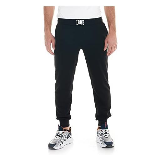 LEONE - pantaloni in felpa da uomo bold colour - black (09), l