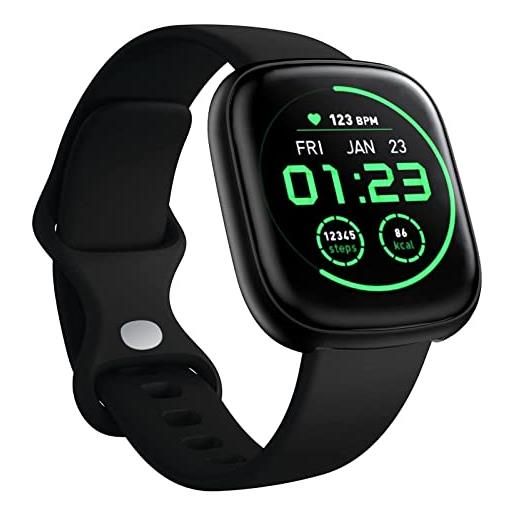 Cuteluding smartwatch con schermo touch screen da per i. Phone android, fitness tracker impermeabile ip68 con frequenza cardiaca e monitor del sonno orologi intelligenti per uomo donna