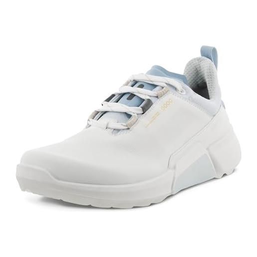 ECCO scarpe da golf da donna biom h4 gore-tex impermeabili, bianco air, 42.5/43.5 eu