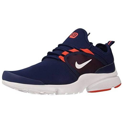 Nike presto fly wrld, scarpe da atletica leggera uomo, multicolore (blue void/white/team orange 401), 43 eu