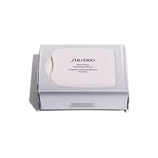 Shiseido global line refreshing cleansing sheets 30pz, 0.15 kilograms, 1 unità, 1