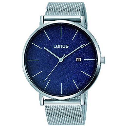 Lorus orologio analogico quarzo uomo con cinturino in acciaio inox rh903lx8