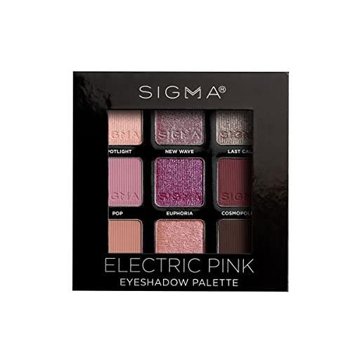 Sigma Beauty eyeshadow - tavolozza elettrica rosa per donne, 0,032 oz eye shadow