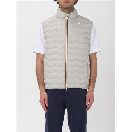 K-Way gilet k-way uomo colore beige